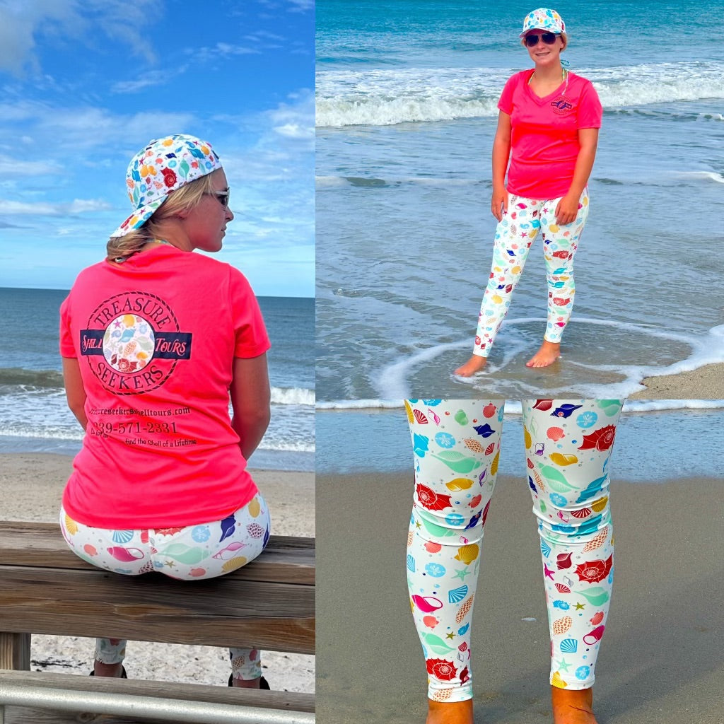 Shell-Thangs Leggings Stretch Pants Collection