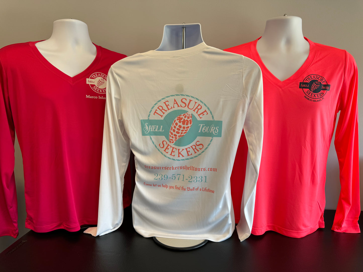 Woman’s V-Neck Long Sleeve Shirts