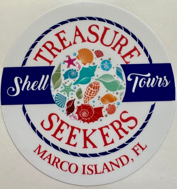 Four-inch logo stickers