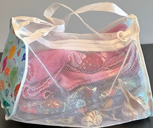 Round Handheld Duffle Bag by Shell-Thangs