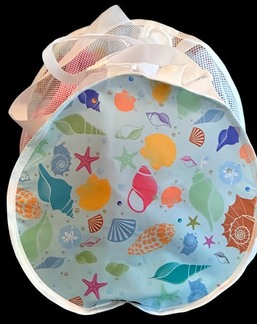 Round Handheld Duffle Bag by Shell-Thangs