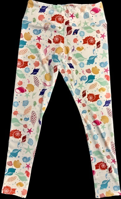 Shell-Thangs Leggings Stretch Pants Collection
