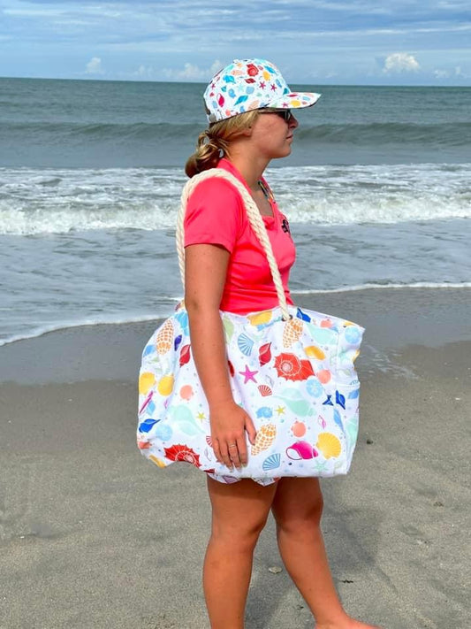 Shell-Thangs Canvas Tote Bag – Soft, Durable, and Stylish | $25