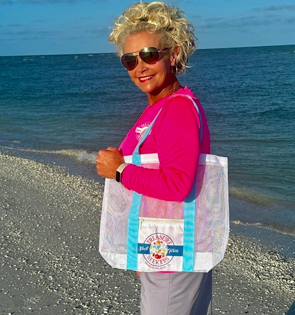 New Treasure Seekers Shell Tours Shell Bag - Teal