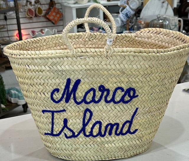 Marco Island Woven Tote